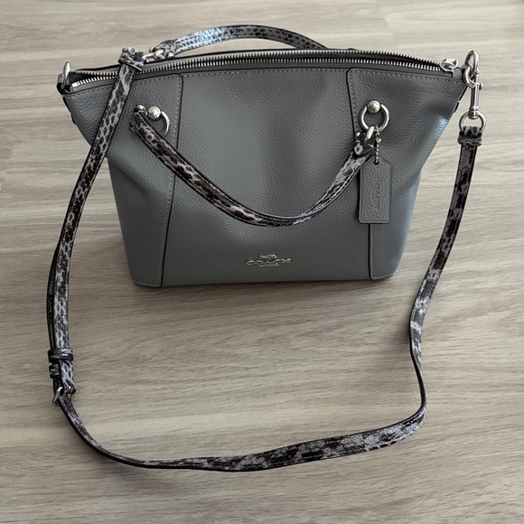 Coach Kacie Satchel in Pewter Gray - Picture 5 of 6